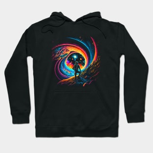 Space Portal - for Dark Shirts Hoodie